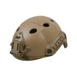 Шлем Umbrella Helmet - High Version - FAST PJ-type Round Hole Tan (WoSport)